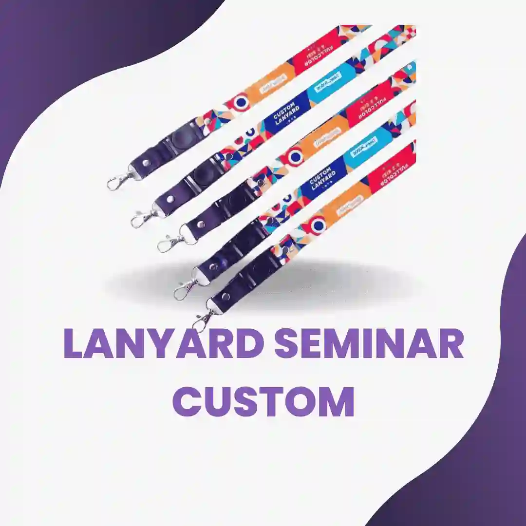 Lanyard Seminar Custom Palembang